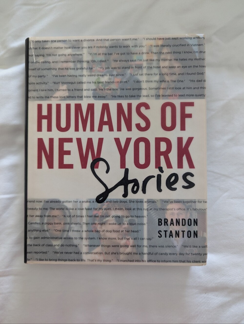NWT Humans of New York Stories Coffee Table Book